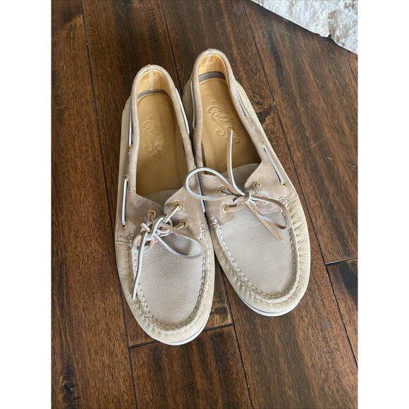 Sperry Gold Cup Boat Shoes Blonde Leather Size 11.5 M main image 9